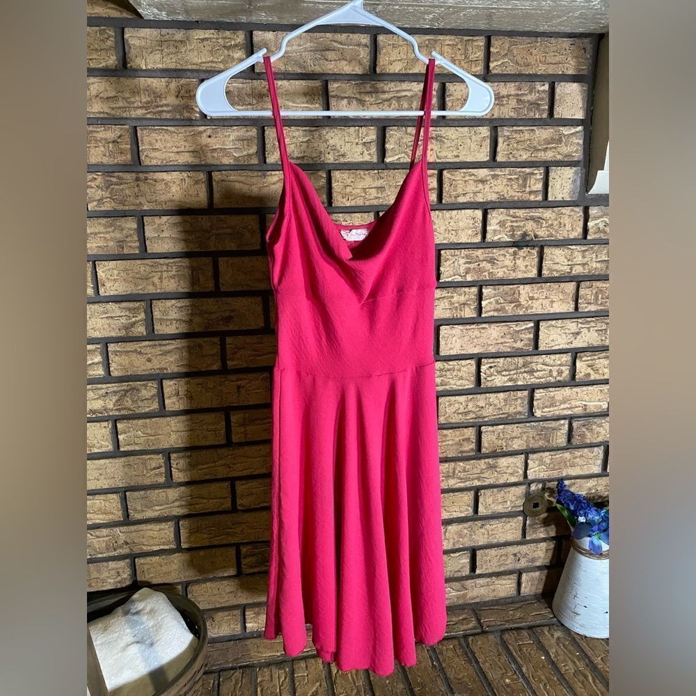 Hot‎ pink see you Monday dress